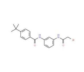 N-{3-[(2-Bromoacetyl)amino]phenyl}-4-(tert-butyl)benzamide - chemical structure image