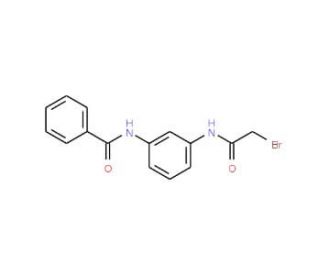 N-{3-[(2-Bromoacetyl)amino]phenyl}benzamide - chemical structure image