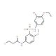 N-(3-{[(3-bromo-4-ethoxyphenyl)amino]sulfonyl}-4-methoxyphenyl)-3-chloropropanamide - chemical structure image