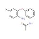 N-[3-(2-Amino-5-methylphenoxy)phenyl]acetamide - chemical structure image