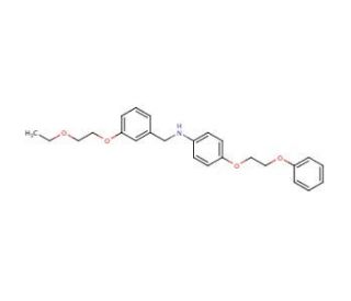 N-[3-(2-Ethoxyethoxy)benzyl]-4-(2-phenoxyethoxy)-aniline - chemical structure image