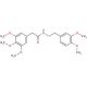 N-(3,4,5-Trimethoxyphenylacetyl)homoveratrylamine (CAS 7668-87-3) - chemical structure image