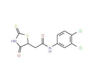 N-(3,4-Dichlorophenyl)-2-(2-mercapto-4-oxo-4,5-dihydro-1,3-thiazol-5-yl)acetamide - chemical structure image