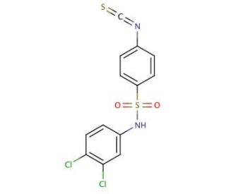 N-(3,4-Dichlorophenyl)-4-isothiocyanatobenzenesulfonamide - chemical structure image