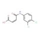 N-(3,4-Dichlorophenyl)maleamic acid (CAS 21395-61-9) - chemical structure image