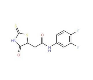 N-(3,4-Difluorophenyl)-2-(2-mercapto-4-oxo-4,5-dihydro-1,3-thiazol-5-yl)acetamide - chemical structure image
