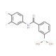 N-(3,4-Difluorophenyl) 3-boronobenzamide (CAS 1072946-15-6) - chemical structure image