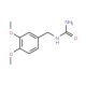 N-(3,4-Dimethoxybenzyl)urea (CAS 65609-19-0) - chemical structure image