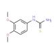 N-(3,4-dimethoxyphenyl)thiourea - chemical structure image