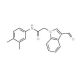 N-(3,4-Dimethyl-phenyl)-2-(3-formyl-indol-1-yl)-acetamide - chemical structure image
