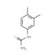N-(3,4-dimethylphenyl)thiourea (CAS 16738-18-4) - chemical structure image