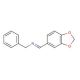 N-(3,4-Methylenedioxybenzylidene)benzylamine (CAS 54089-45-1) - chemical structure image