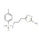 N-[3-(5-amino-1,3,4-thiadiazol-2-yl)propyl]-4-methylbenzenesulfonamide - chemical structure image
