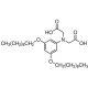 N-[3,5-Bis(decyloxy)phenyl]-N-(carboxymethyl)glycine (CAS 153125-17-8) - chemical structure image