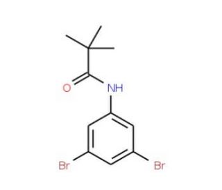 N-(3,5-Dibromophenyl)pivalamide (CAS 1020252-74-7) - chemical structure image