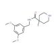 N-(3,5-Dimethoxybenzyl)-4-methylpiperidine-4-carboxamide - chemical structure image