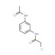 N-[3-(acetylamino)phenyl]-2-chloroacetamide (CAS 88342-13-6) - chemical structure image