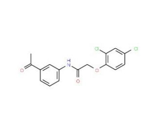 N-(3-Acetylphenyl)-2-(2,4-dichlorophenoxy)-acetamide - chemical structure image
