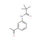 N-(3-Acetylphenyl)-2,2-dimethylpropanamide - chemical structure image