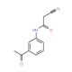 N-(3-Acetylphenyl)-2-cyanoacetamide - chemical structure image