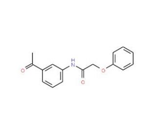 N-(3-Acetylphenyl)-2-phenoxyacetamide - chemical structure image