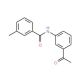 N-(3-Acetylphenyl)-3-methylbenzamide - chemical structure image