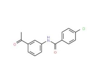 N-(3-Acetylphenyl)-4-chlorobenzamide - chemical structure image