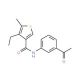 N-(3-Acetylphenyl)-4-ethyl-5-methylthiophene-3-carboxamide - chemical structure image