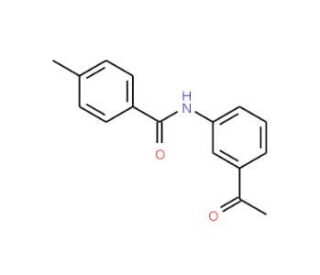 N-(3-Acetylphenyl)-4-methylbenzamide - chemical structure image