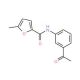N-(3-Acetylphenyl)-5-methyl-2-furamide - chemical structure image
