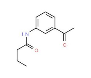 N-(3-Acetylphenyl)butanamide - chemical structure image