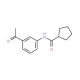 N-(3-Acetylphenyl)cyclopentanecarboxamide - chemical structure image
