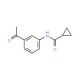 N-(3-Acetylphenyl)cyclopropanecarboxamide - chemical structure image