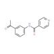 N-(3-Acetylphenyl)isonicotinamide - chemical structure image