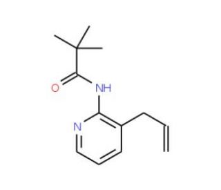 N-(3-Allyl-pyridin-2-yl)-2,2-dimethyl-propionamide (CAS 551950-43-7) - chemical structure image