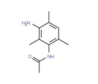 N-(3-Amino-2,4,6-trimethyl-phenyl)-acetamide - chemical structure image