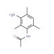 N-(3-Amino-2,4,6-trimethyl-phenyl)-acetamide - chemical structure image
