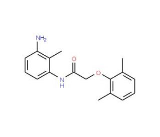 N-(3-Amino-2-methylphenyl)-2-(2,6-dimethylphenoxy)acetamide - chemical structure image