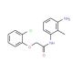N-(3-Amino-2-methylphenyl)-2-(2-chlorophenoxy)-acetamide - chemical structure image