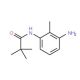 N-(3-Amino-2-methylphenyl)-2,2-dimethylpropanamide - chemical structure image