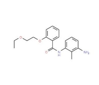 N-(3-Amino-2-methylphenyl)-2-(2-ethoxyethoxy)-benzamide - chemical structure image