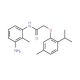 N-(3-Amino-2-methylphenyl)-2-(2-isopropyl-5-methylphenoxy)acetamide - chemical structure image