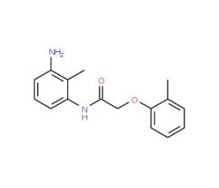 N-(3-Amino-2-methylphenyl)-2-(2-methylphenoxy)-acetamide - chemical structure image
