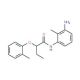 N-(3-Amino-2-methylphenyl)-2-(2-methylphenoxy)-butanamide - chemical structure image