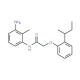 N-(3-Amino-2-methylphenyl)-2-[2-(sec-butyl)-phenoxy]acetamide - chemical structure image