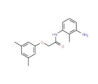 N-(3-Amino-2-methylphenyl)-2-(3,5-dimethylphenoxy)acetamide - chemical structure image