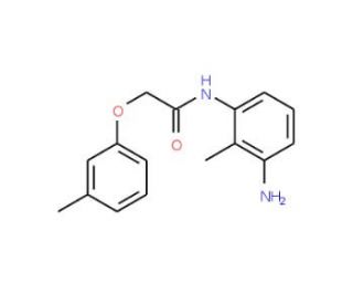 N-(3-Amino-2-methylphenyl)-2-(3-methylphenoxy)-acetamide - chemical structure image