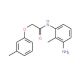 N-(3-Amino-2-methylphenyl)-2-(3-methylphenoxy)-acetamide - chemical structure image