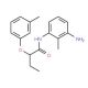 N-(3-Amino-2-methylphenyl)-2-(3-methylphenoxy)-butanamide - chemical structure image
