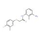 N-(3-Amino-2-methylphenyl)-2-(4-chloro-3-methylphenoxy)acetamide - chemical structure image